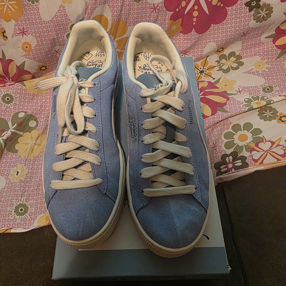 PUMA Blue Sneakers Sz 7